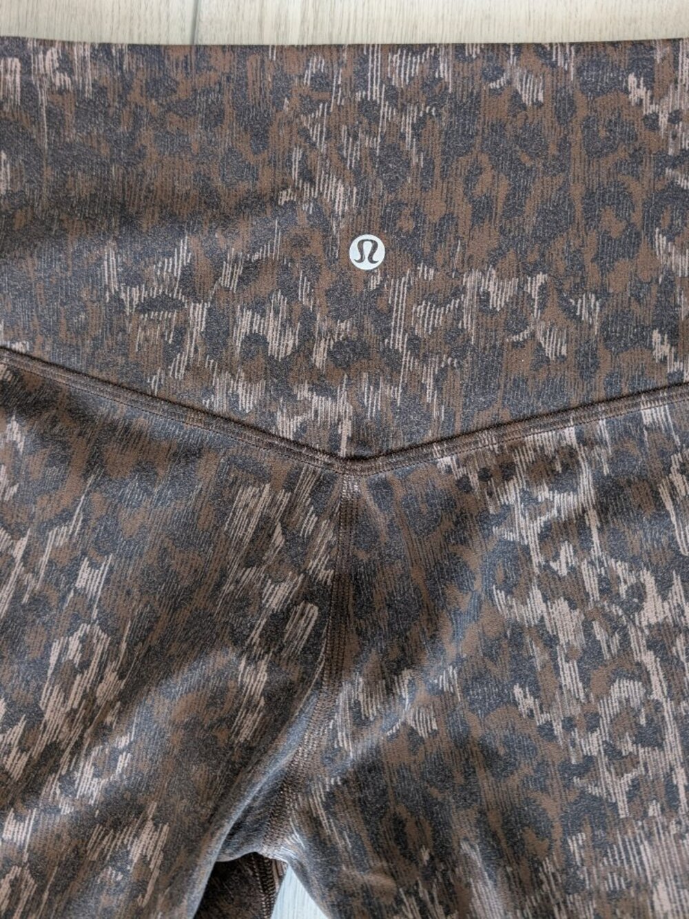 NWT Rare Lululemon Align HR Short 6" Truleopard Max Brown Multi Size 6 - Picture 7 of 10